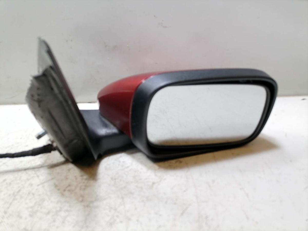 Volvo V50 original Au&szlig;enspiegel rechts elektrisch verstellbar 45400 Ruby Red Pearl Bj.2005